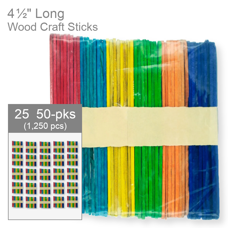 Wholesale Craft Sticks | Craft Supplies