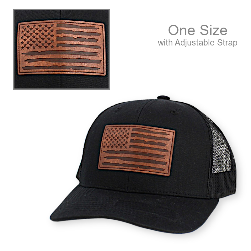 Patriotic Cap American Flag Patch | Patriotic Caps
