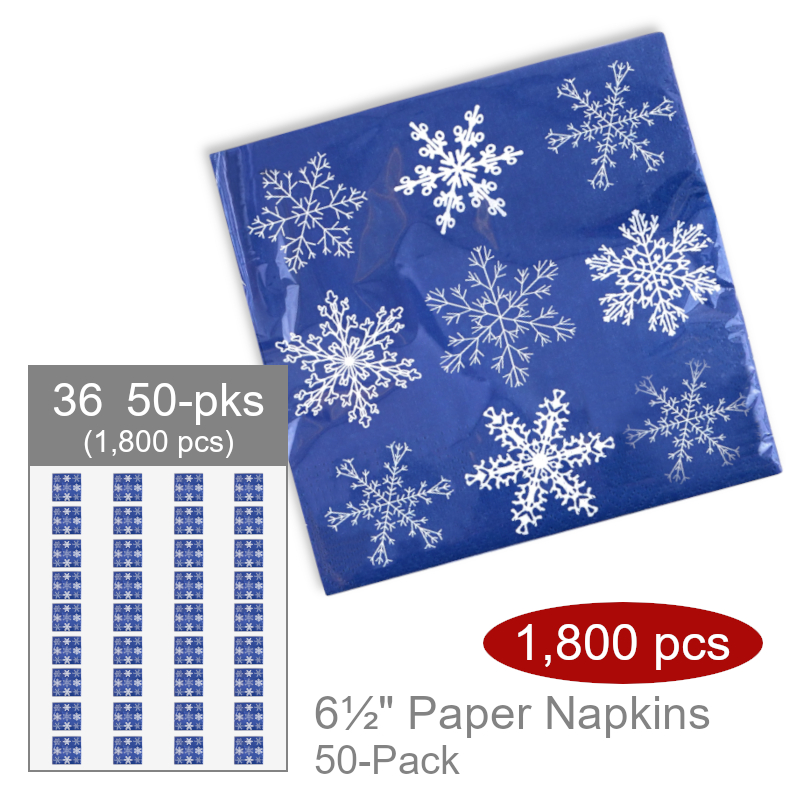 Wholesale Snowflakes Napkins | Bulk Party Supplies