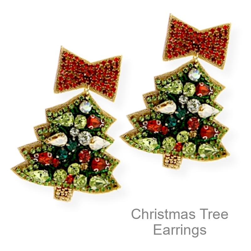Christmas Tree Earrings | Christmas
