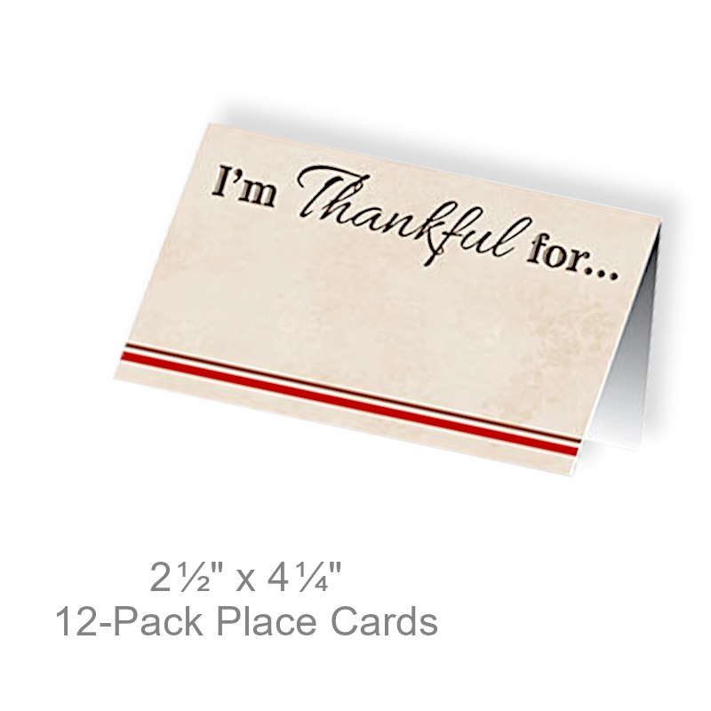 Thankful Place Cards | Party Decorations