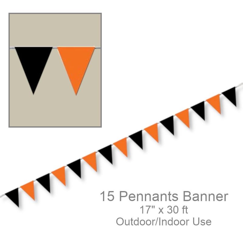 Outdoor 15 Pennants Banner | Party Decorations