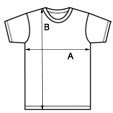 140238-Product Dimensions T-shirt