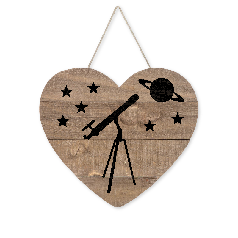 Astronomy Wood Sign