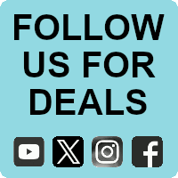 Follow Us For Deals