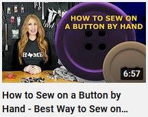Video 1005-How to Sew on a Button by Hand