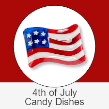 4th of July Candy Dish for Office
