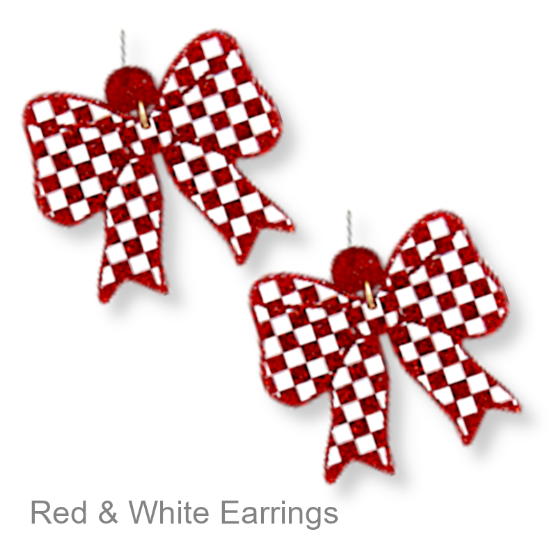 Bow Game Day Earrings | Team Spirit Jewelry