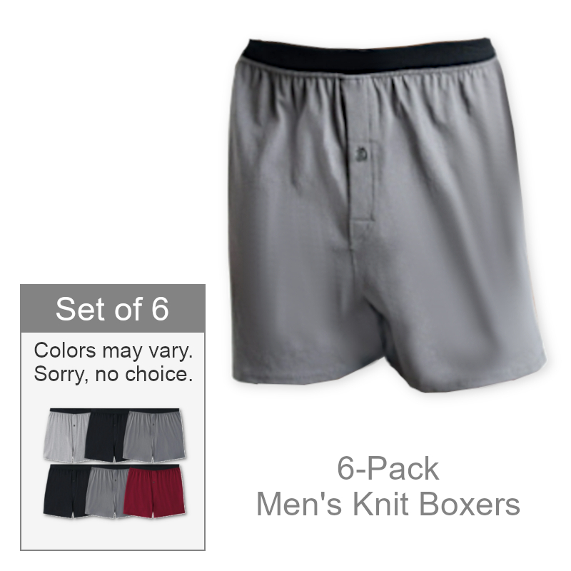 Men's Knit Boxers | Mens Underwear
