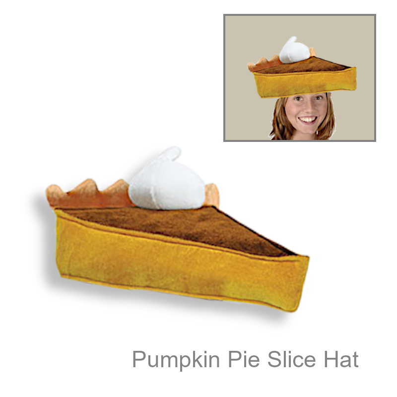 Funny Pumpkin Pie Slice Hat | Funny Party Hats
