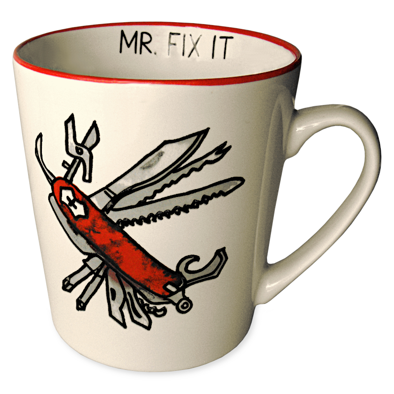 Mr Fix It Mug | Funny Man Cave Gifts