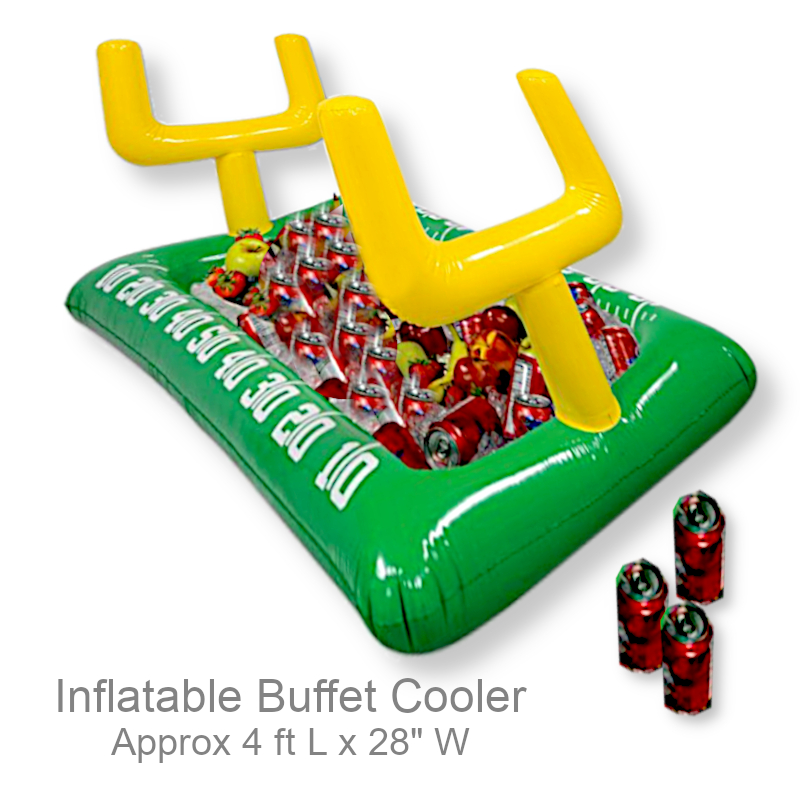 Inflatable Football Buffet Cooler | Party Serveware