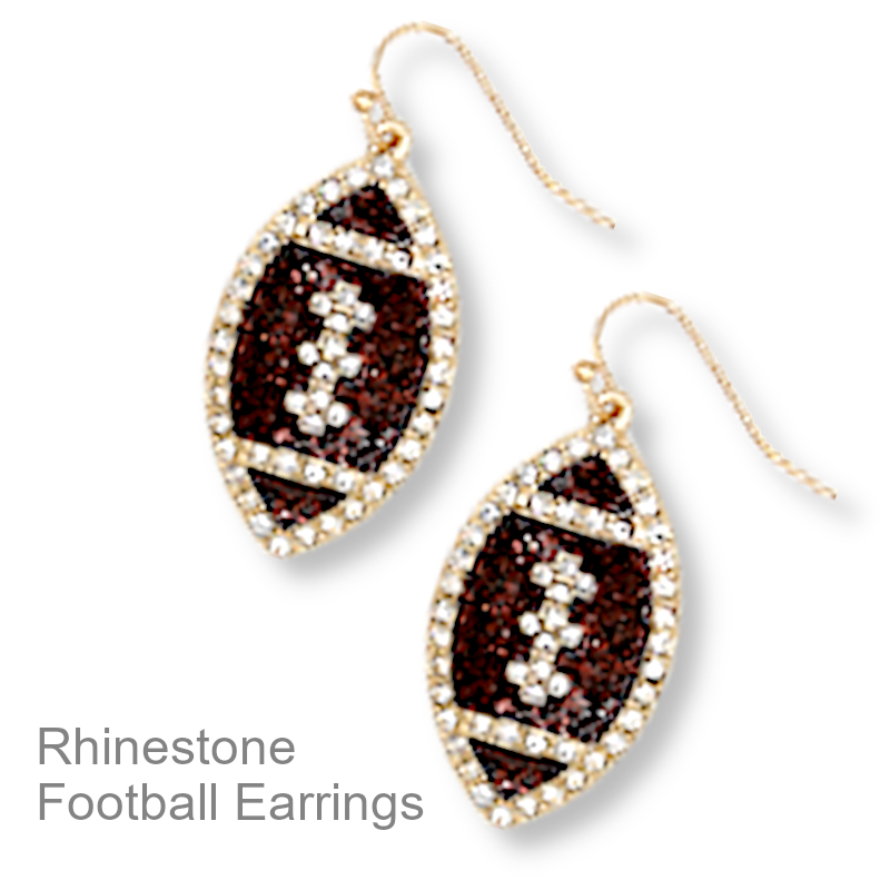 Football Earrings | Team Spirit Jewelry