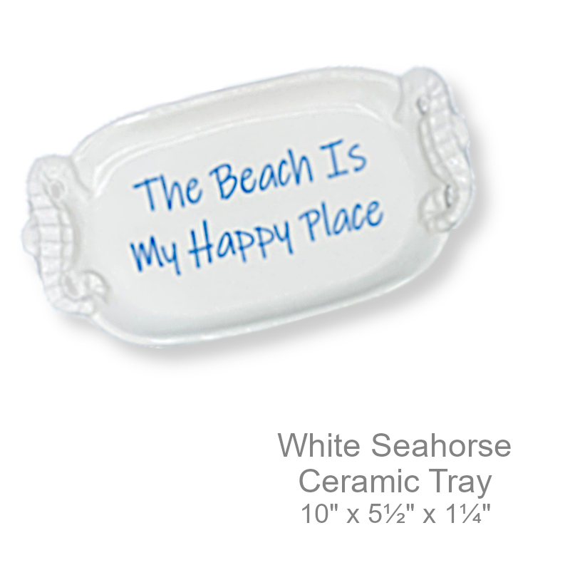 Shop Now Seahorse Tray Dish Ocean Beach | Office Candy Dish