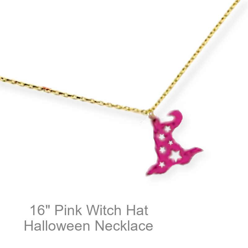 Witch Hat Necklace | Halloween