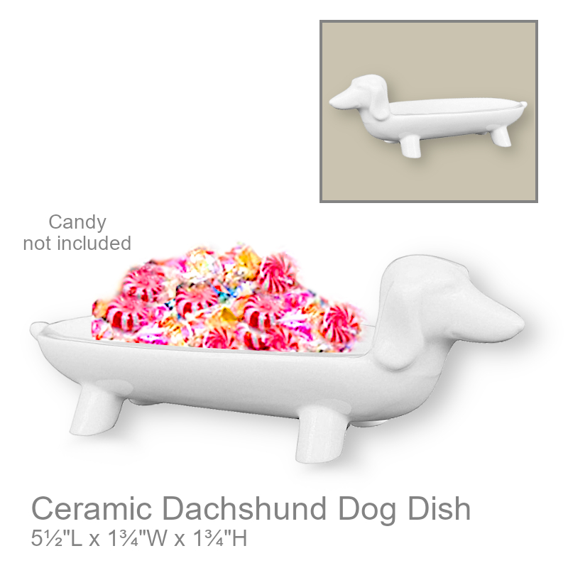 Dachshund Dog Animal Shape Dish | Office Candy Dish