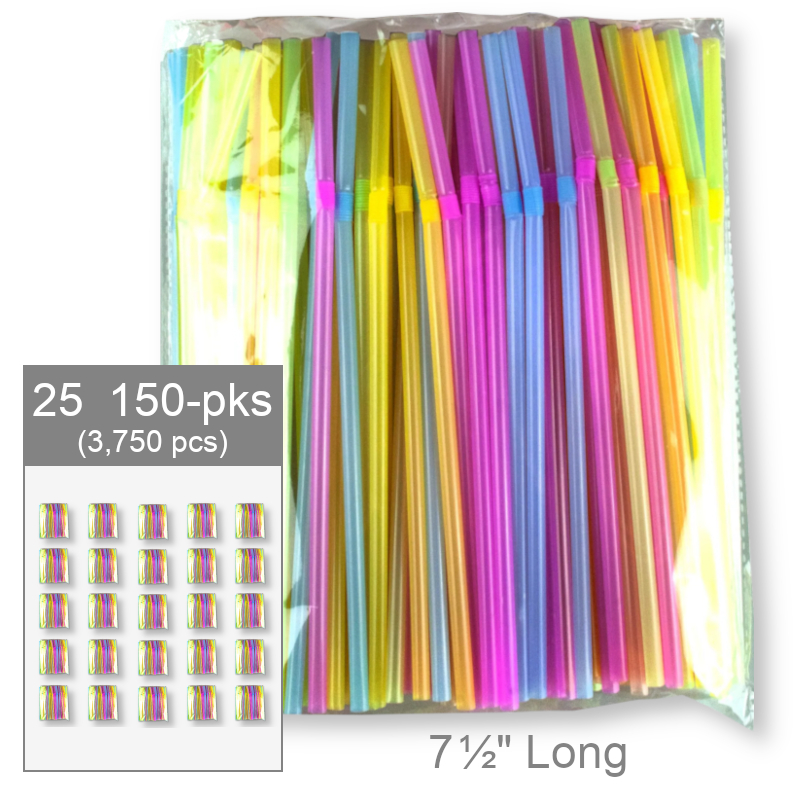 Wholesale Flexible Drinking Straws | Party Supplies