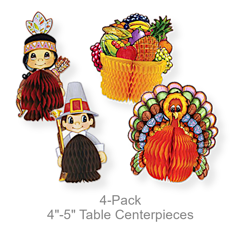 Mini Thanksgiving Centerpieces | Party Decorations
