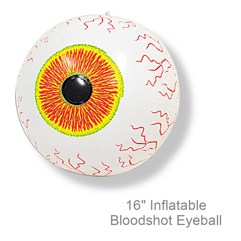 Inflatable Bloodshot Eyeball | Party Decorations