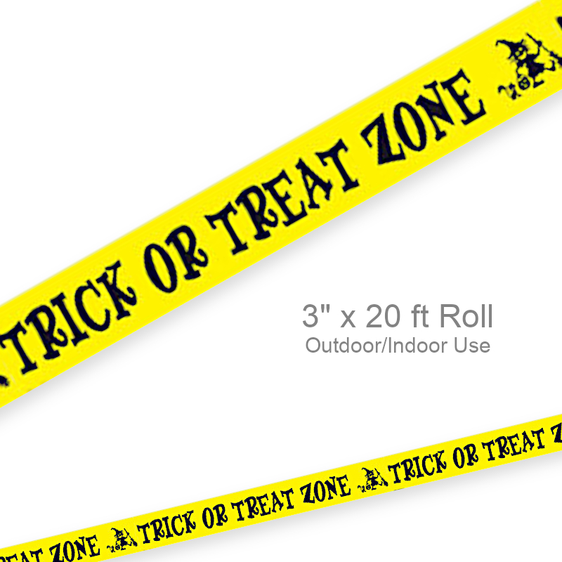 Trick Or Treat Zone Party Tape | Party Decorations