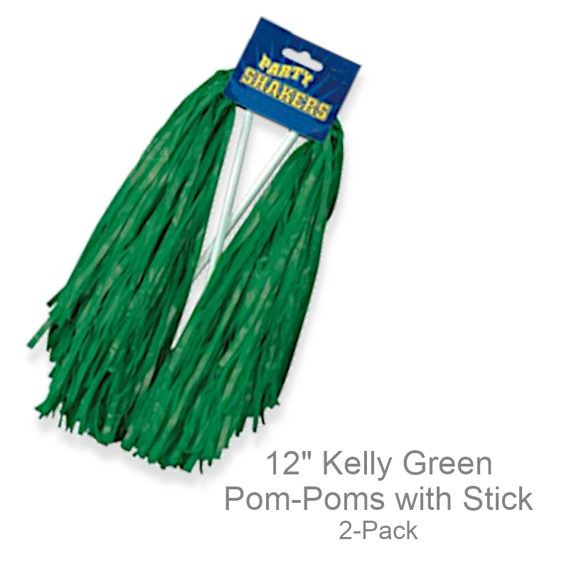 Spirit Cheer Pom-Poms w/Stick | Party Favors