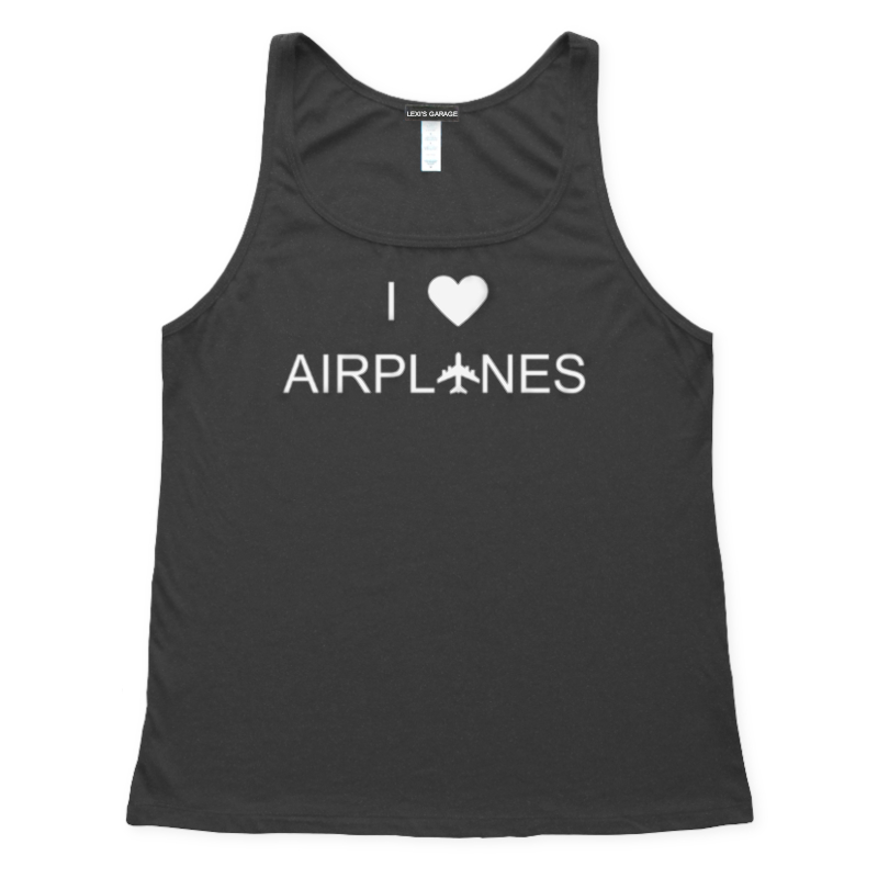 Womens Airplane Tank Top | Aviation Themed