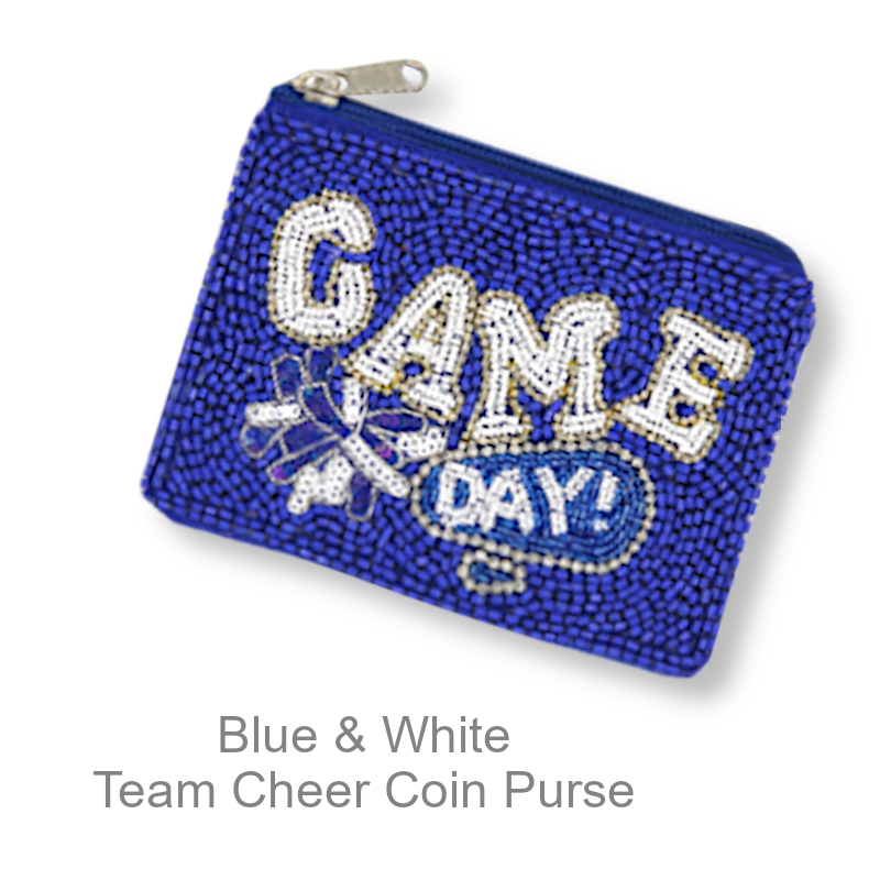 Sports Team Cheer Coin Purse | Womens Wallets
