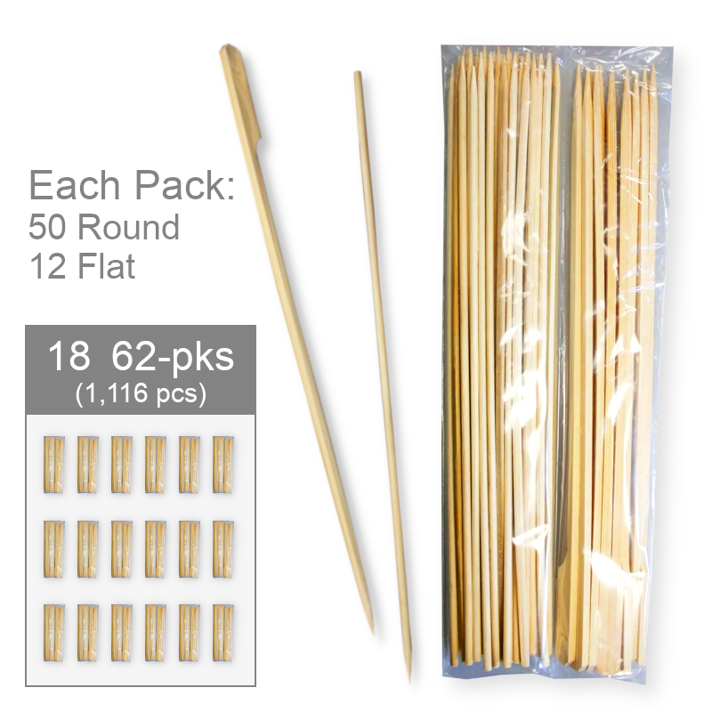 Wholesale Wood Skewers | Grilling & Party Supplies