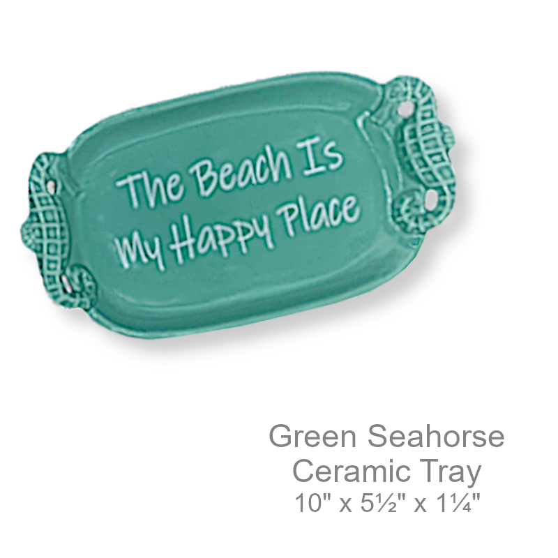 Seahorse Tray Dish Ocean Beach | Office Candy Dish