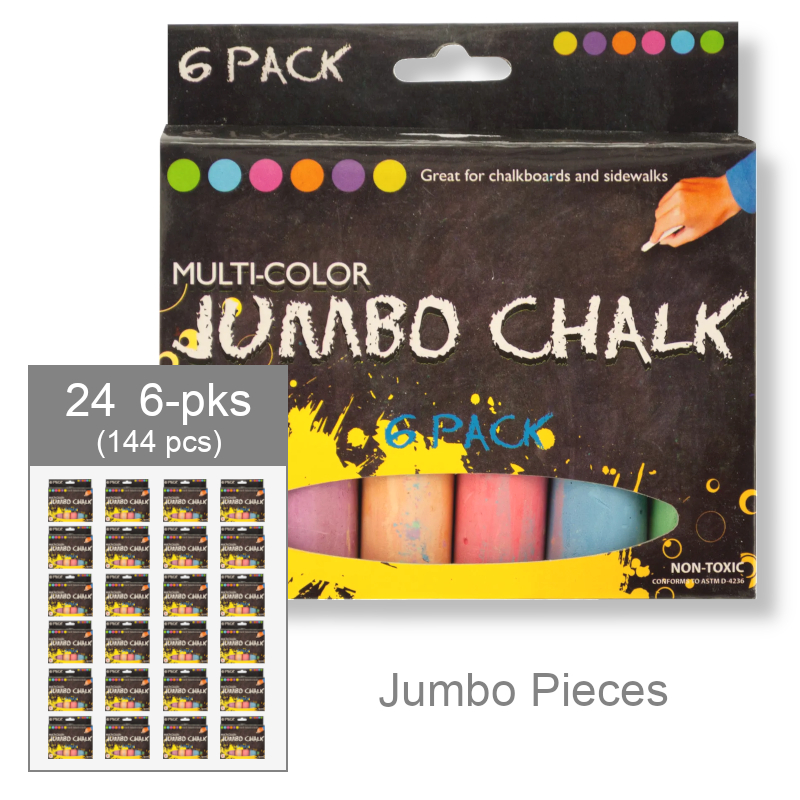 Wholesale Jumbo Chalk | Art Supplies