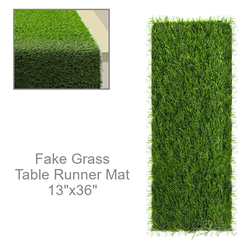 Fake Grass Tablecloth Runner | Party Supplies