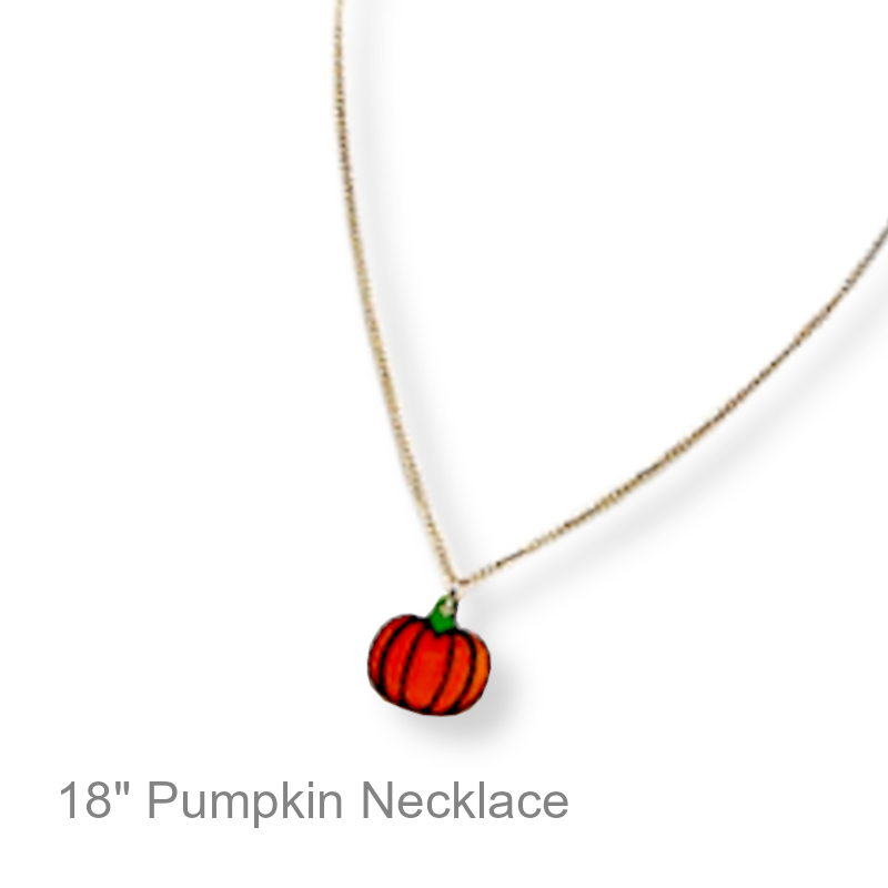 Pumpkin Necklace | Halloween
