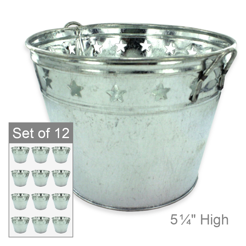Wholesale Space Themed Bucket | Bulk Metal Buckets