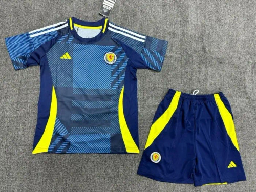Scotland Euro 24 Home kids kit