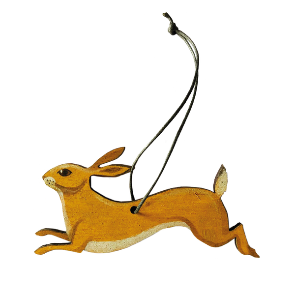 Dog & Dome Hurrying Hare Decoration