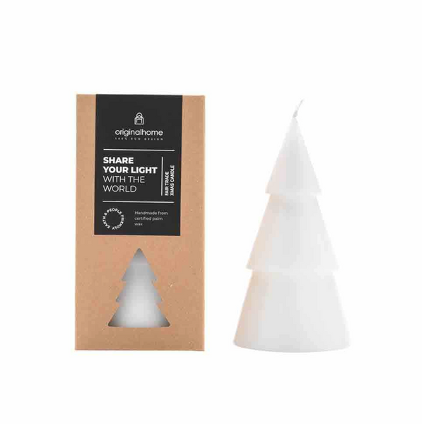 Original Home Christmas Tree Candle Large - White