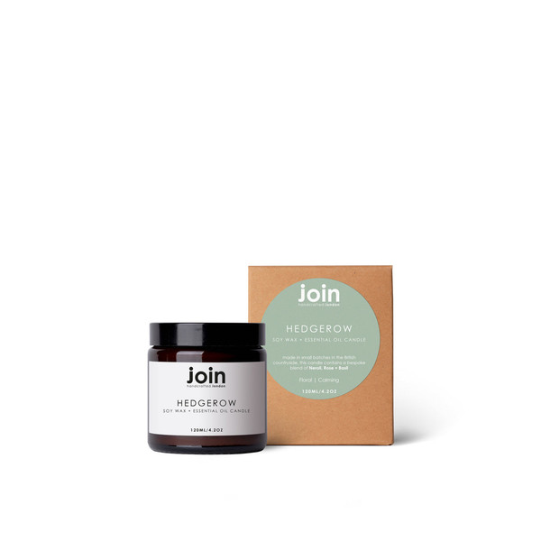 Join Luxury Scented Soy Wax + Essential Oil Candle Hedgerow