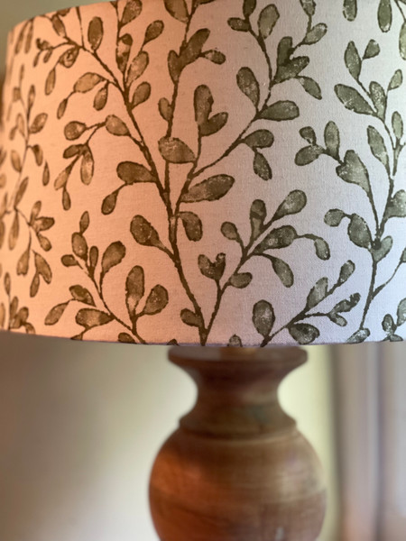 Willow Natural Tralee Sage Large Lampshade