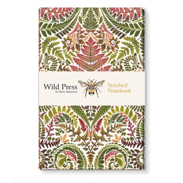 Wild Press Pteridomania Stitched Notebook