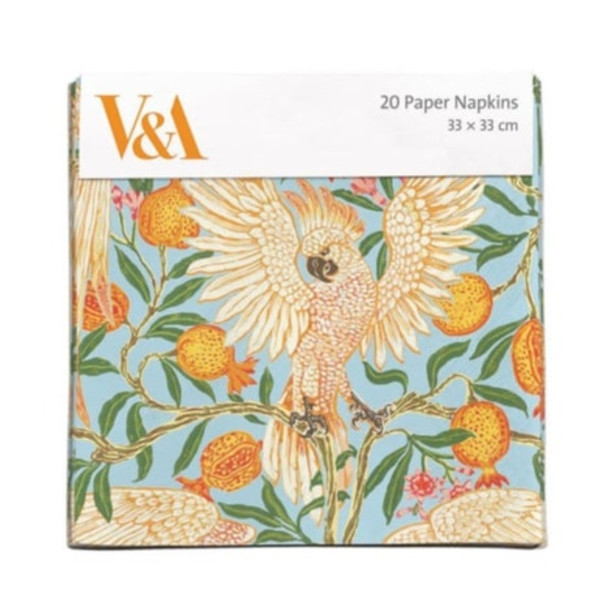 M&G Cockatoo and Pomegranate Paper Napkins