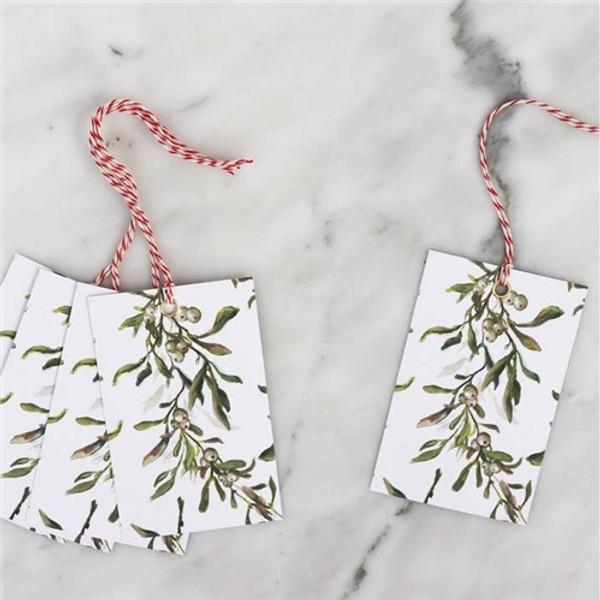 Nancy & Betty Studio Mistletoe Gift Tags