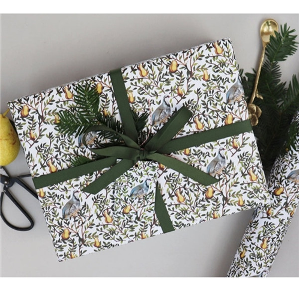 Nancy & Betty Studio Partridge Gift Wrap