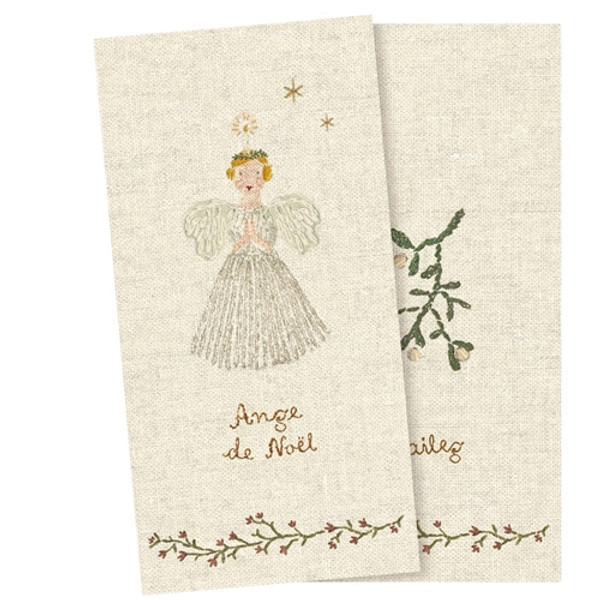 Maileg Angel Napkins - Small White