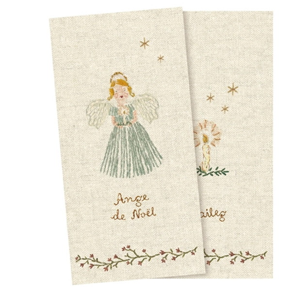 Maileg Angel Napkins - Small Blue