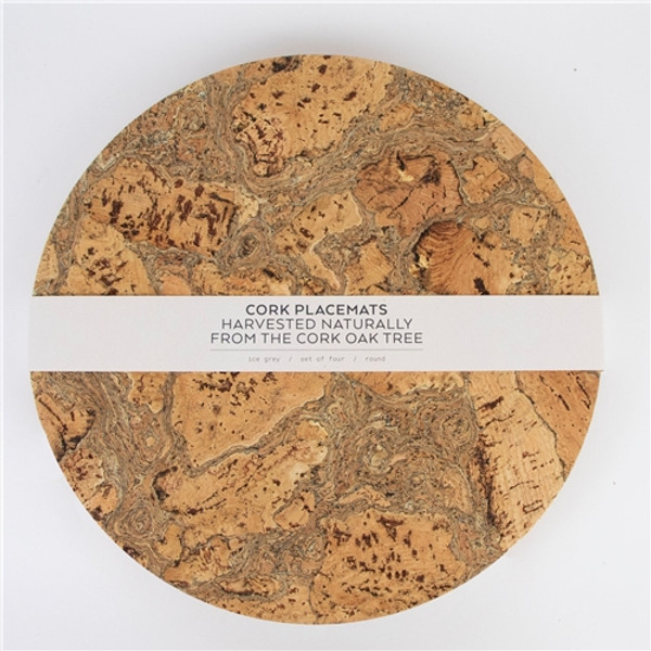 Liga Set of Four Iced Cork Placemats
