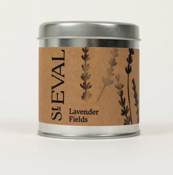 St Eval Lavender Fields Candle Tin