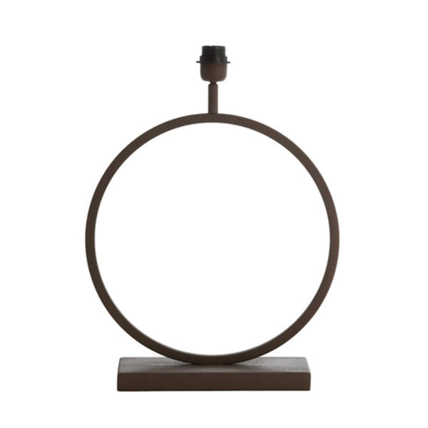 Antique Copper Liva Hoop Lamp