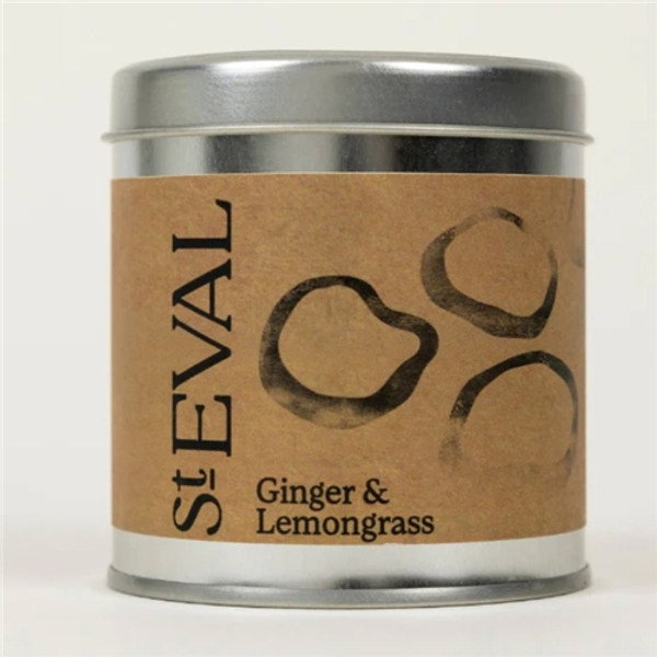 St Eval Ginger & Lemongrass Candle Tin
