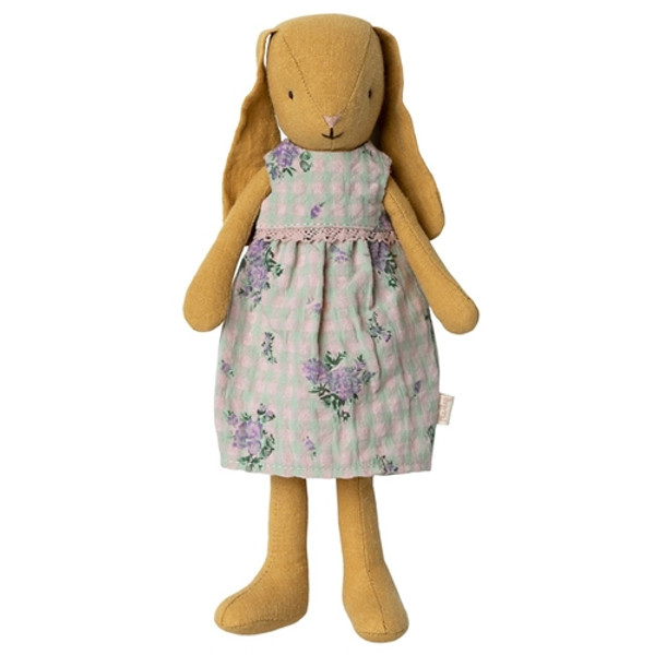Maileg Bunny - Dusty Yellow  Dress - Size 2