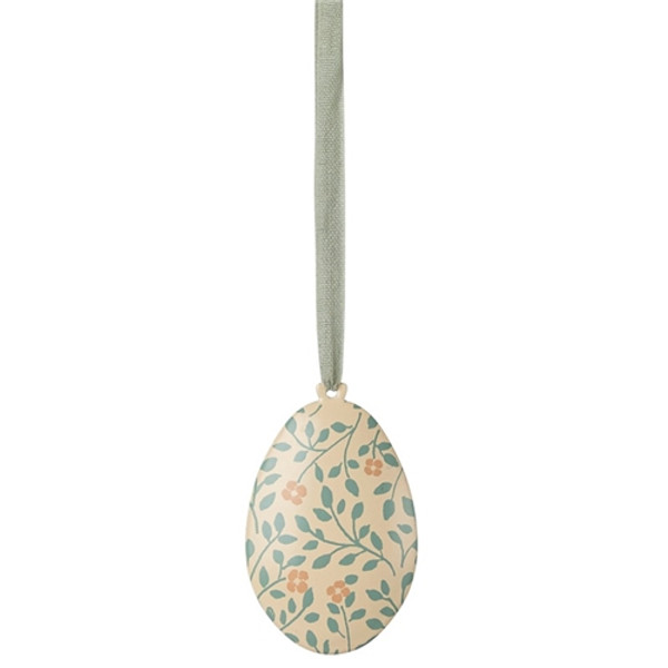 Maileg Easter Egg Ornament - Dark Mint